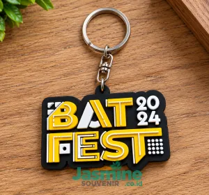 Keychain Karet Custom