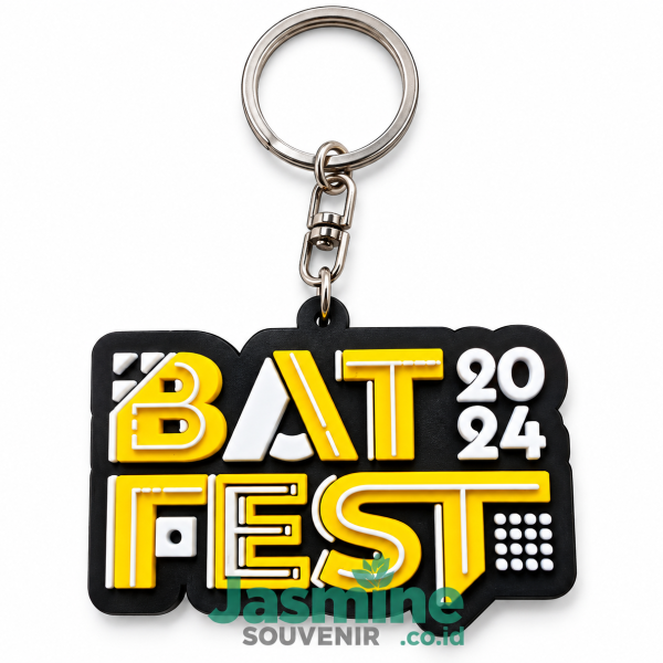 Keychain Karet Custom