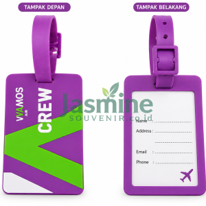 Souvenir Bag Tag Karet Custom