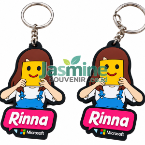 Souvenir Gantungan Kunci Karet Custom